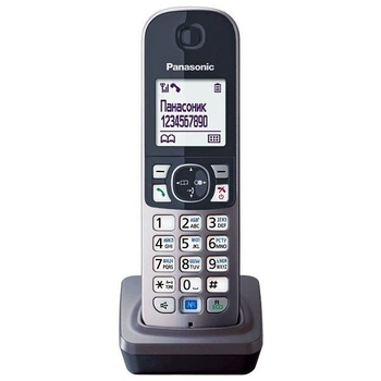 Додаткова трубка Panasonic KX-TGA681RUB бездротова Чорний