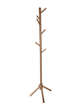 Вешалка для одежды WoodDecor напольная деревянная с лаковым покрытием