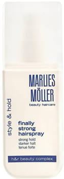 Lakier do włosów Marlies Moller Style And Hold Finally Strong Hairspray 125 ml (9007867256732)