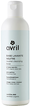 Żel do mycia twarzy Avril Neutral Cleansing Base 240 ml Certified Organic (3662217007417)