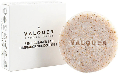 Пінка для вмивання Valquer Solid Facial Cleanser 3 In 1 Sugar 50 g (8420212339798)