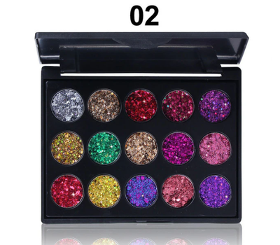 Тіні для макіяжу Diamond Bright Set 02