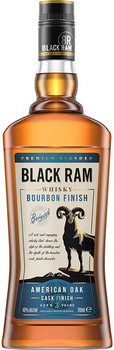 Виски Black Ram Bourbon Cask Finish 0.7 л 40% (3800032071132)