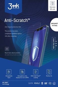 Folia ochronna 3MK All-In-One Anti-Scratch Uniwersalny dla telefonu 5 szt (5903108471916)