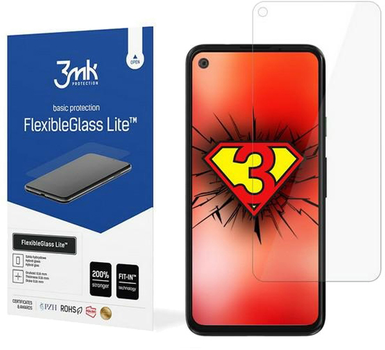 Захисне скло 3MK FlexibleGlass Lite для Google Pixel 4a (5903108323390)