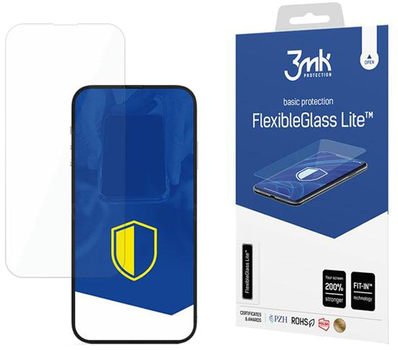 Захисне скло 3MK FlexibleGlass Lite для Apple iPhone 14 Plus/14 Pro Max 6.7" (5903108486323)