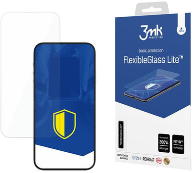 Захисне скло 3MK FlexibleGlass Lite для Apple iPhone 14/14 Pro 6.1" (5903108486224)