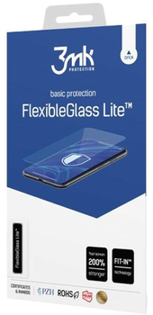 Захисне скло 3MK FlexibleGlass Lite для Apple iPhone 15 Pro 6.1" (5903108535540)