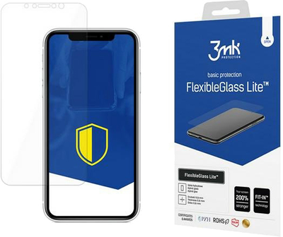 Захисне скло 3MK FlexibleGlass Lite для Apple iPhone Xr (5903108045254)