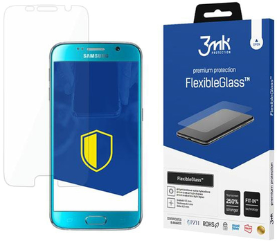 Захисне скло 3MK FlexibleGlass для Samsung Galaxy S6 SM-G920F (5901571120775)