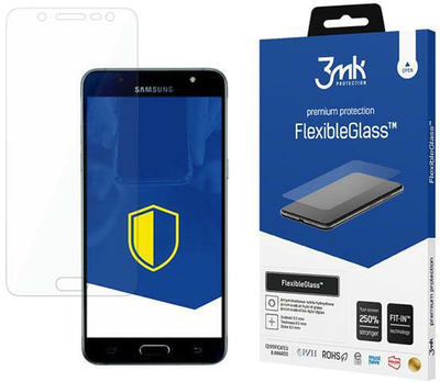 Захисне скло 3MK FlexibleGlass для Samsung Galaxy J5 Duos 2016 SM-J510H (5901571172996)