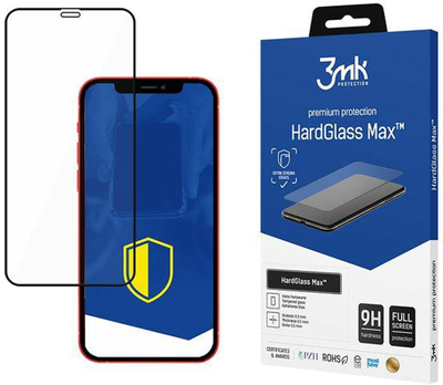Захисне скло 3MK HardGlass для Apple iPhone 12 Pro Max (5903108291743)