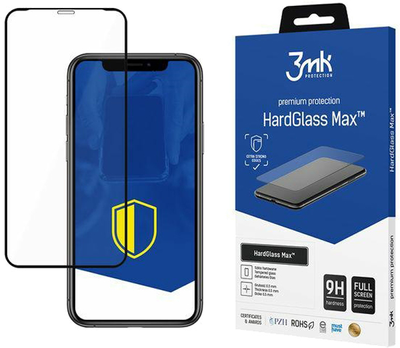 Szkło hartowane 3MK HardGlass do Apple iPhone Xs Max (5903108036825)