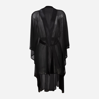 Szlafrok kimono DKaren London XL Black (5903251432543)