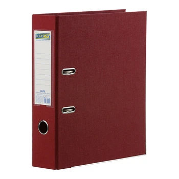 Папка-реєстратор А4 Buromax Elite 7 см двосторонній PP бордовий (BM.3001-13с)