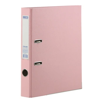 Папка-регистратор A4 BuroMax Pastel Etalon 5 см односторонний PP пастель розовый (BM.3018-10с)