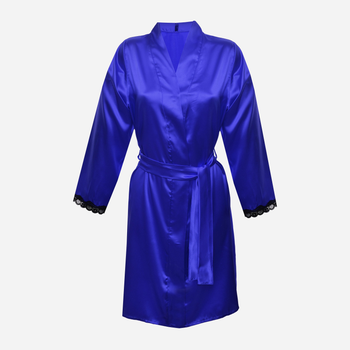 Халат жіночий великого розміру DKaren Nancy XL Blue (5902230060289)