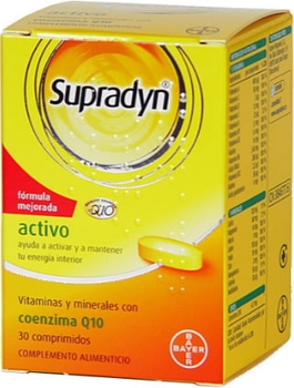 Комплекс витаминов и минералов Supradyn Активо 30 шипучих таблеток (8470002066564)