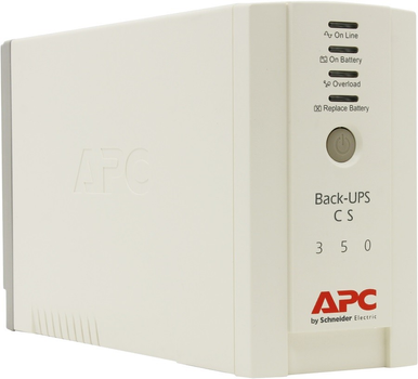ДБЖ APC BK350EI Back-UPS CS 350VA (731304016342)