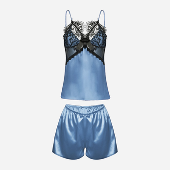 Piżama (szorty + koszulka) DKaren Beatrice XS Light Blue (5903251399006)