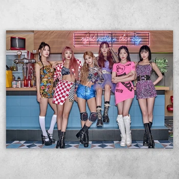 Плакат постер CupKit "(G)I-dle / Джи Айдл" №17 А3 42х29,7 см