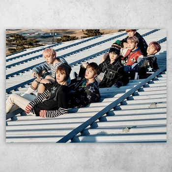 Плакат постер CupKit "BTS / БТС" №44 А3 42х29,7 см