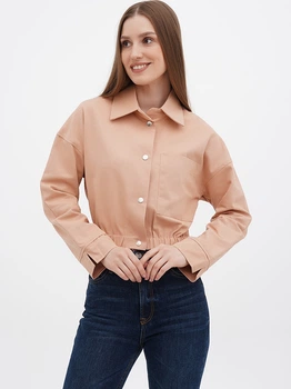 Піджак короткий жіночий EQUILIBRI VSV Cotton Jacket #2 L Бежевий (2299965711771)