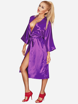 Szlafrok DKaren Plus Size 115 3XL Violet (5901780639877)