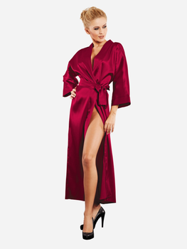 Халат жіночий великого розміру DKaren Plus Size 130 6XL Crimson (5901780637088)