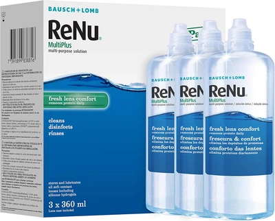 Розчин мультифункціональний ReNu MultiPlus 3x360 мл