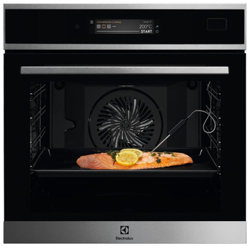 Духовий шафа електричний Electrolux EOC 9P31 WX 71 л гриль, пара, дисплей, конвекція, ф-ція пароварки