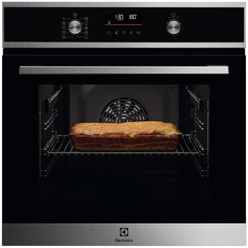 Духовий шафа електричний Electrolux EOF 6P76 BX 65 k гриль, пара, дисплей, конвекція