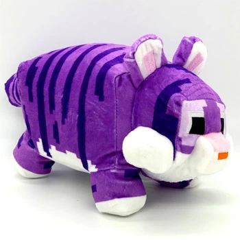 Мягкая игрушка Тигр Майнкрафт 35 см