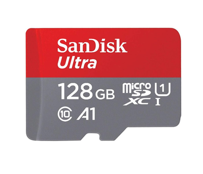 Карта памяти microSDXC SanDisk Ultra 128Gb class 10 A1 (100Mb/s) SDSQUNR-128G-GN6MN