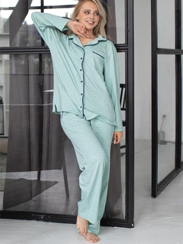 Комплект домашний женский NAVIALE XL MINT (LH525-04 GARDEN QUEENS)