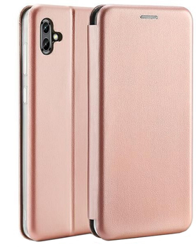 Etui z klapką Beline Book Magnetic do Samsung Galaxy A20e Rose gold (5907465605571)