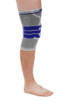 Наколенник-фиксатор для коленного сустава Cornix L (fit0012163) Серо-синий