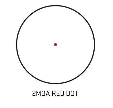 Приціл SIG SAUER Optics ROMEO 5,1x20MM, 2 MOA RED DOT, 0.5 MOA ADJ, M1913, BLACK (SOR52001) (F00254246)
