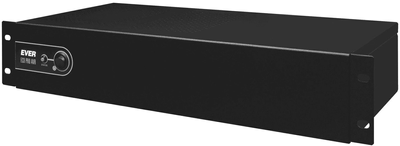 UPS Ever ECO Pro 1000VA (650W) AVR CDS Rack czarny (W/EAVRRM-001K00/00)
