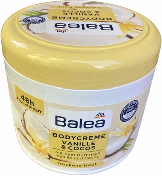 Крем для тіла Balea Bodycreme Vanille & Cocos з ароматом Ванілі та Кокосу 500 мл
