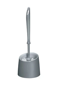 Йоржик для унітазу Wenko Economic Grey, Ø 12 x 39 см, пластик, сірий