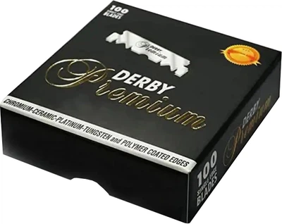 Леза-половинки Derby Premium Half Blades 100 шт (8690885205298)