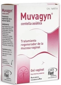 Płyn do higieny intymnej Casen Recordati Muvagyn Centella Asiatica 5 ml (8470001669278)