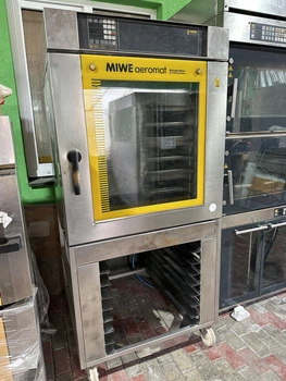 Конвекционная хлебопечь Miwe aeromat на 8 уровней 60 x 40 см с пароувлажнением и расстоечным шкафом Б/У