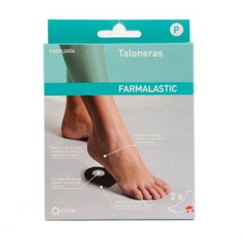 Вкладиші для п'ят Farmalastic Women's Heel Pad T-P (8470001595126)