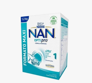 Молочна суха суміш для дітей Nestle Nan Optipro 1 Bottle 1200 г (7613287472243)