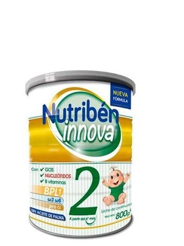 Молочна суха суміш для дітей Nutriben Innova 2 Continuation Milk 800 г (8430094308232)