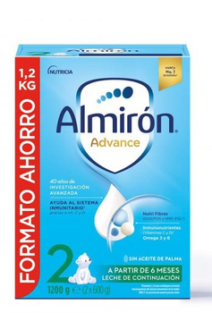 Молоко модифіковане для дітей Almiron Advance 2 Continuation Milk 1200 г (5900852038808)