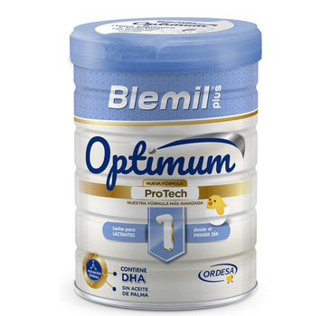 Suchy mleka modyfikowane Ordesa Blemil Plus 1 Optimum 800 g (8426594086893)