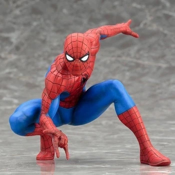 Фигурка игрушечная "Человек Паук" из вселенной Marvel, статуэтка из ПВХ пластика Spider-Man 11 см